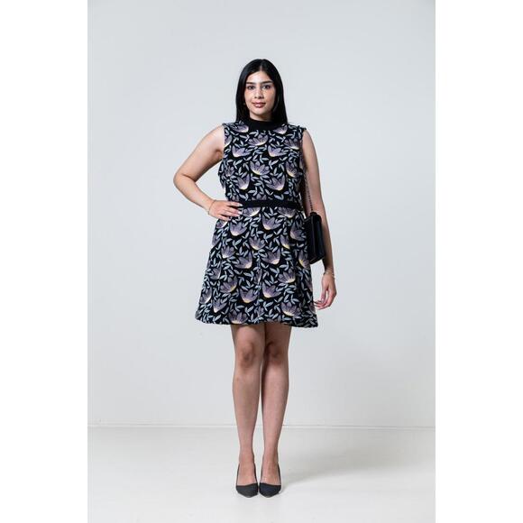 Dresses & Skirts - Self Portrait Blue Peony Floral Lace Sleeveless Dress